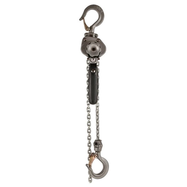 Wilton Compact Lever Hoist - 5FT Chain 0.25 Ton, 500 lb. Load Capacity, 5 ft Hoist Lift JLH-25-5